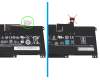 Battery 53.8Wh original suitable for MSI Modern 14 B5M (MS-14DL)