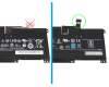 Battery 53.8Wh original suitable for MSI Modern 15 A10M/A10RC/A10RD (MS-1551)