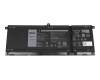 Battery 53Wh original (15V 4-cell) suitable for Dell Inspiron 14 2in1 (7405)