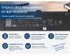 Battery 60Wh original 7,6V (4 Cell) suitable for Dell Latitude 13 (7300)
