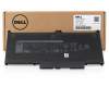 Battery 60Wh original 7,6V (4 Cell) suitable for Dell Latitude 13 (7300)