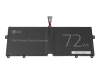 Battery 72Wh original suitable for LG Gram 14 (14Z90Q-G)