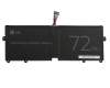 Battery 72Wh original suitable for LG Gram 14 (14Z90R-C)