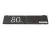Battery 80Wh original suitable for Schenker XMG Evo 14 M24 (GX4HRXL)