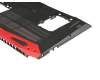 Bottom Case black-red original suitable for Acer Predator Helios 300 (PH317-52)