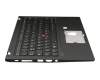 CS19BL-85D0 original Lenovo keyboard incl. topcase DE (german) black/black with backlight and mouse-stick