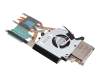 Cooler (CPU) original suitable for MSI GF75 Thin 8SC/8RCS (MS-17F2)