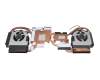 Cooler (CPU/GPU) original suitable for Clevo PB71RC