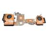 Cooler (CPU/GPU) original suitable for Lenovo ThinkPad P17 Gen 2 (20YU/20YV)