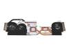 Cooler (CPU/GPU) original suitable for MSI GS76 11UH/11UG/11UE (MS-17M1)