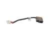 DC Jack with cable 90W suitable for HP Omen 15-dc0000