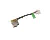 DC Jack with cable original suitable for HP 14s-fq0000