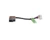 DC Jack with cable original suitable for HP 15-ay000