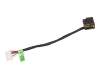 DC Jack with cable original suitable for HP 15-ay500