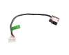 DC Jack with cable original suitable for HP 15-bg000