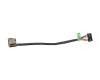 DC Jack with cable original suitable for HP Pavilion 15t-dk0000