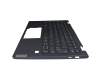 DC33002GC10 original Lenovo keyboard incl. topcase DE (german) blue/blue with backlight (Abyss Blue)