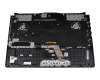 DQ50AUP5Y06 original Asus keyboard incl. topcase DE (german) black/transparent/black with backlight
