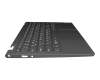 DQ6615G4200 original Lenovo keyboard incl. topcase UAE (emirati) grey/grey with backlight