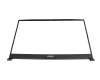 Display-Bezel / LCD-Front 43.9cm (17.3 inch) black original suitable for MSI GF76 11UD/11UDK (MS-17L2)