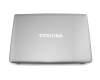 Display-Cover 35.6cm (14 Inch) silver original suitable for Toshiba Satellite P845