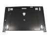 Display-Cover 39.6cm (15.6 Inch) black original suitable for MSI GE72 6QF (MS-1794)