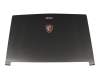 Display-Cover 39.6cm (15.6 Inch) black original suitable for MSI GF62 8RC/8RD (MS-16JF)
