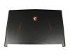 Display-Cover 39.6cm (15.6 Inch) black original suitable for MSI GL63 8SE/8SEK (MS-16P7)