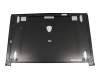 Display-Cover 39.6cm (15.6 Inch) black original suitable for MSI GP62M 7RDX (MS-16J9)