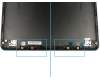Display-Cover 39.6cm (15.6 Inch) grey original suitable for Asus VivoBook 15 X510UA