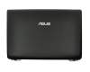 Display-Cover incl. hinges 39.6cm (15.6 Inch) black original (wave pattern) suitable for Asus K52N