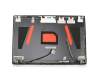 Display-Cover incl. hinges 43.9cm (17.3 Inch) black original (silver logo) suitable for Asus ROG Strix GL753VE