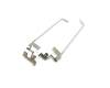 Display-Hinges right and left original suitable for Lenovo B50-30 (80ES/80ET)