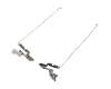 Display-Hinges right and left original suitable for Lenovo IdeaPad 3-15ITL6 (82H8)