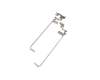 Display-Hinges right and left original suitable for Lenovo IdeaPad 305-15IBD (80NJ)
