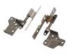 Display-Hinges right and left original suitable for Lenovo V14 G3 IAP (82TS/82UL)