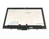 Display Unit 14.0 Inch (FHD 1920x1080) black original suitable for Lenovo ThinkPad L13 Yoga Gen 2 (21AD/21AE)