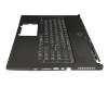 E2M6H21011G98 original MSI keyboard incl. topcase DE (german) black/black with backlight