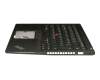 EA1BR000300 original Lenovo keyboard incl. topcase DE (german) black/black with backlight and mouse-stick