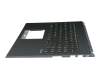 EAXKT00301A original Asus keyboard incl. topcase DE (german) black/anthracite with backlight