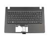 EAZ8P00301A original Acer keyboard incl. topcase DE (german) black/black