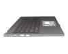 EAZA0002010-1 original Acer keyboard incl. topcase CH (swiss) grey/grey with backlight