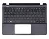EAZHJ001030-1 original Acer keyboard incl. topcase DE (german) black/black