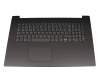 EC13R000100 original Lenovo keyboard incl. topcase DE (german) grey/grey with backlight
