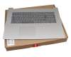 EC13R000100 original Lenovo keyboard incl. topcase DE (german) grey/silver