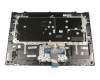 ET2G9000500 original Lenovo keyboard incl. topcase DE (german) grey/grey with backlight