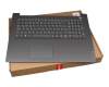 FA1JX0004X0 original Lenovo keyboard incl. topcase DE (german) grey/black