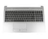 FA29M000J70-3 original HP keyboard incl. topcase DE (german) black/silver