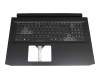 FA326000A00-3 original Acer keyboard incl. topcase DE (german) black/black with backlight