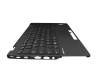 FJM20C3600JD859W original Fujitsu keyboard incl. topcase US (english) black/black with backlight